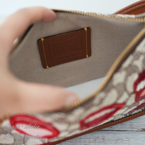 NWT CA121 Coach X Tom Wesselmann Swinger Bag In Signature Textile Jacquard - Picture 14 of 14